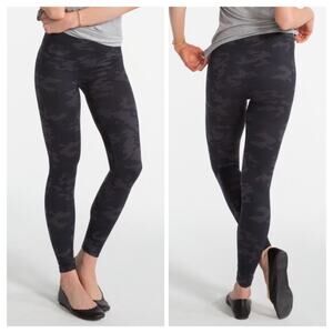 Spanx Seamless Look at Me Now Camo Shaping High Waist Leggings Size L